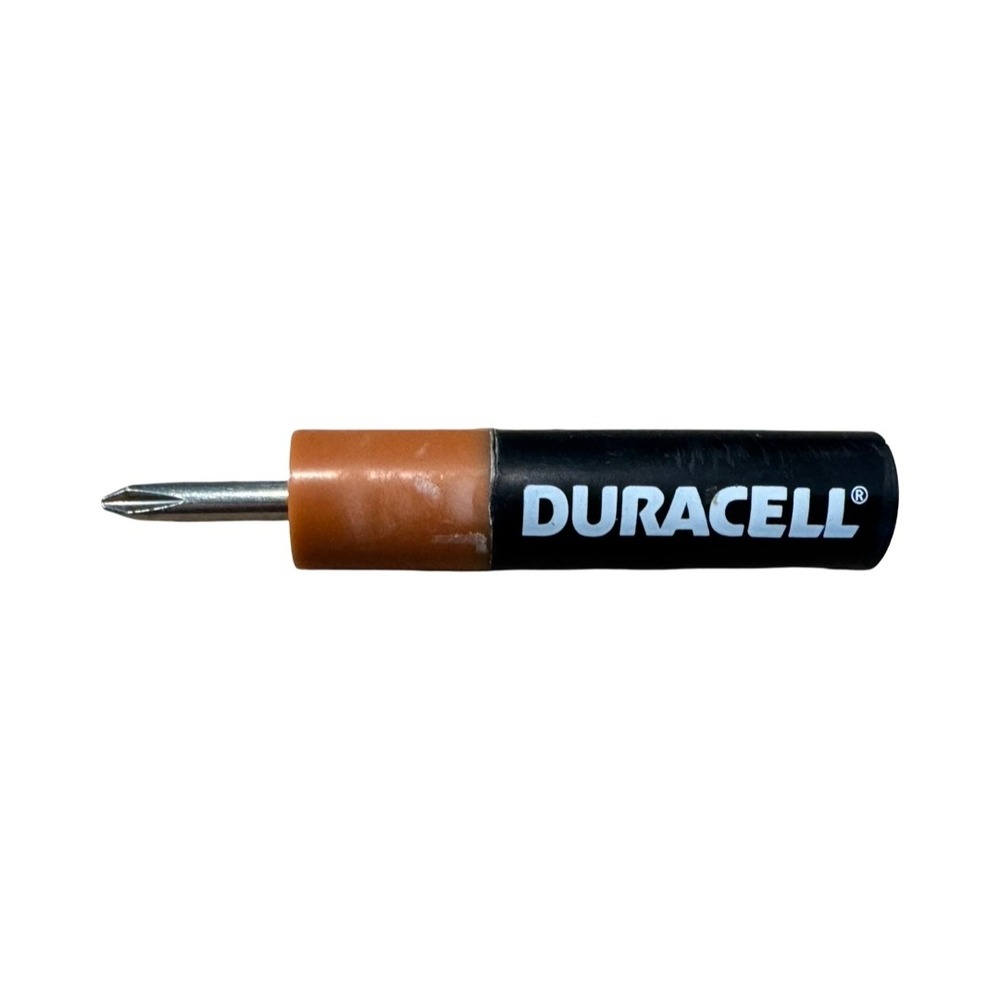 Vintage Duracell‎ Mini Phillips Head Screwdriver Promo Pocket Tool
